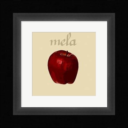 Framed Italian Fruit VIII Print