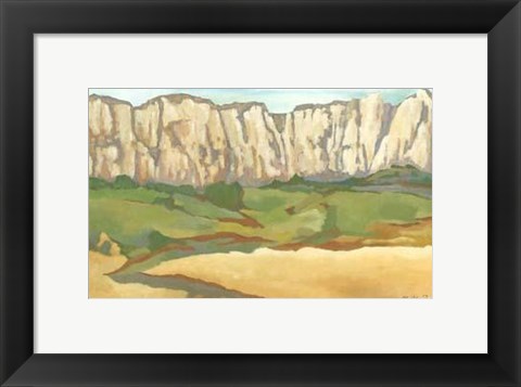 Framed Mini Western Vista VI Print