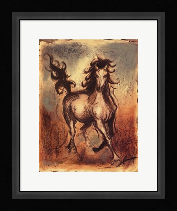 Framed Wild Horses I Print