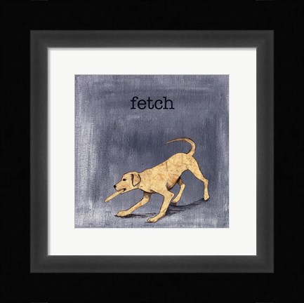 Framed Fetch Print
