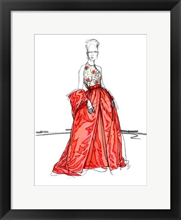 Framed Night On The Town I Print