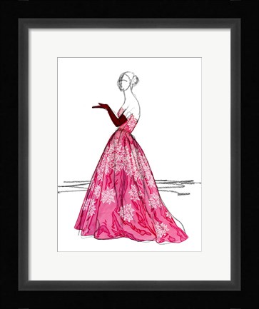 Framed Night On The Town II Print