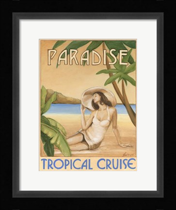 Framed Paradise Print