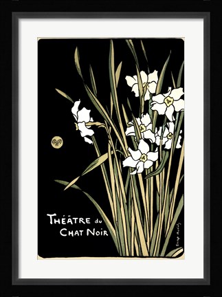 Framed Theatre Du Chat Noir Print