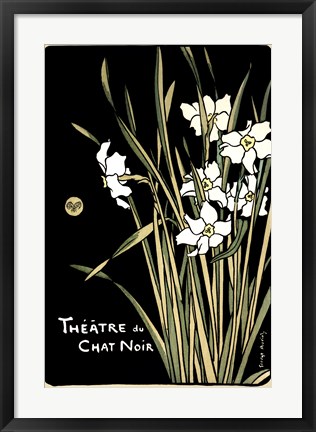 Framed Theatre Du Chat Noir Print