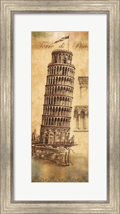 Framed Architecture II Print