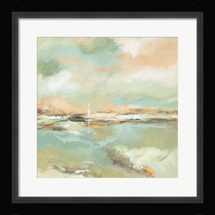 Framed Waterline I Print