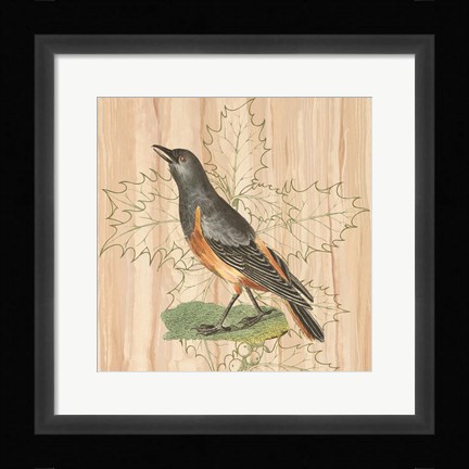 Framed Treetops II Print