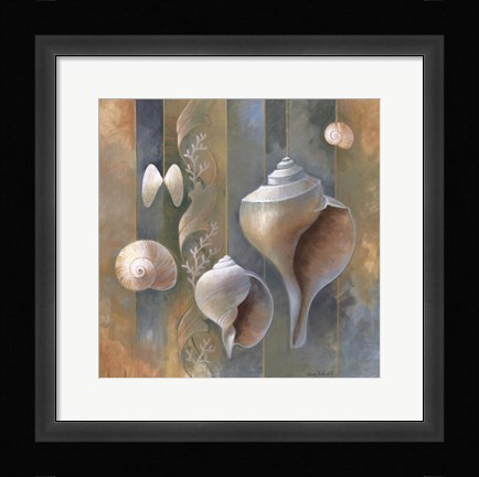 Framed Ocean Treasures II Print