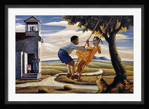 Framed My First Love Print