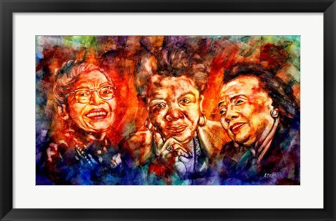 Framed Trailblazers Print