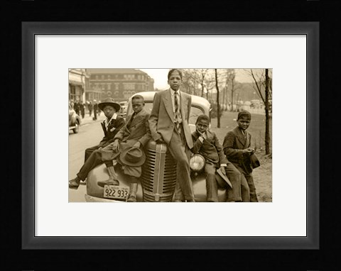 Framed Chicago Boys, Sunday Best, 1941 Print
