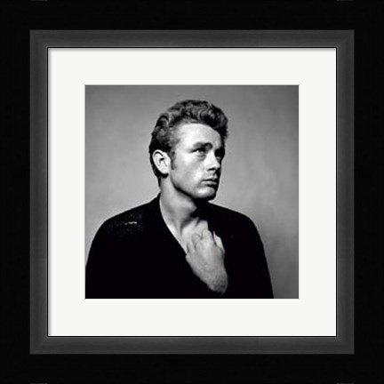 Framed James Dean: Portrait Print