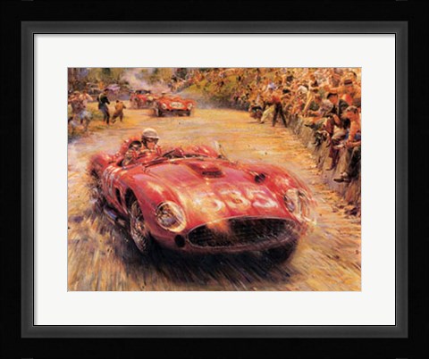 Framed Ferarri 535 Print