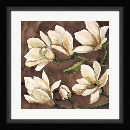Framed Fiori Di Magnolia Print