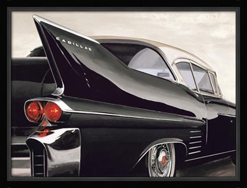 Framed '58 De Ville Print