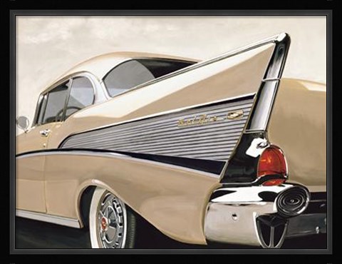 Framed '57 Bel Air Print