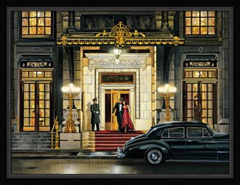 Framed Uptown Night Print