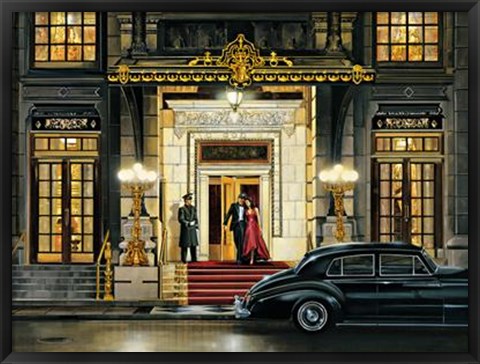 Framed Uptown Night Print