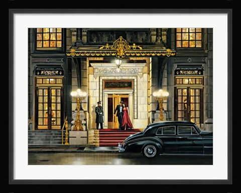 Framed Uptown Night Print