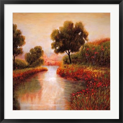 Framed Idyllic II Print