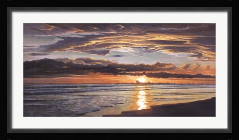 Framed Shoreline Splendor Print