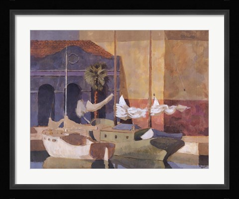 Framed Marbella Print