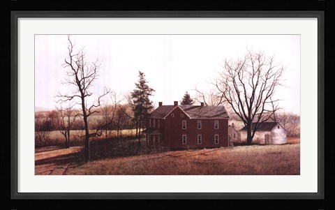 Framed Long Shadows Print