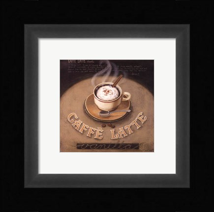 Framed Cafe-Latte Print