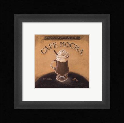 Framed Cafe-Mocha Print