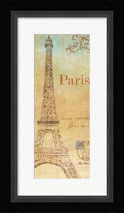 Framed Travel Monuments I Print