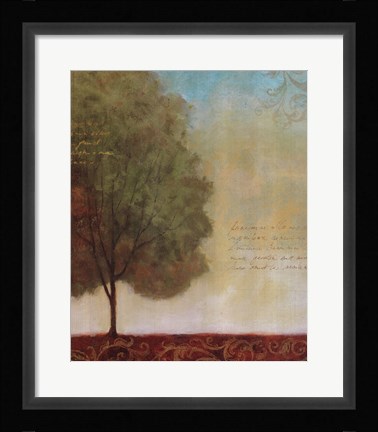 Framed Beautiful Day I Print