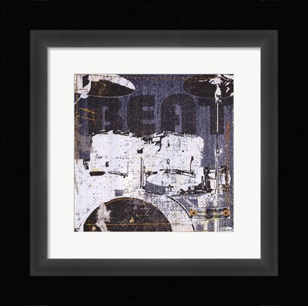 Framed Rock Concert I Print