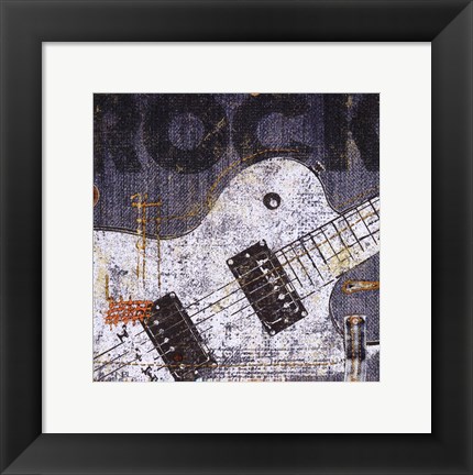 Framed Rock Concert II Print