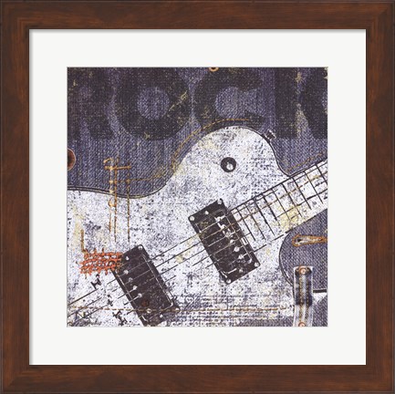 Framed Rock Concert II Print