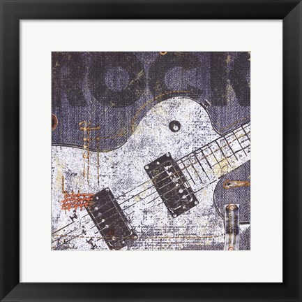 Framed Rock Concert II Print