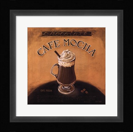 Framed Cafe-Mocha Print