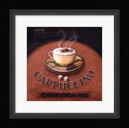 Framed Cappuccino Print