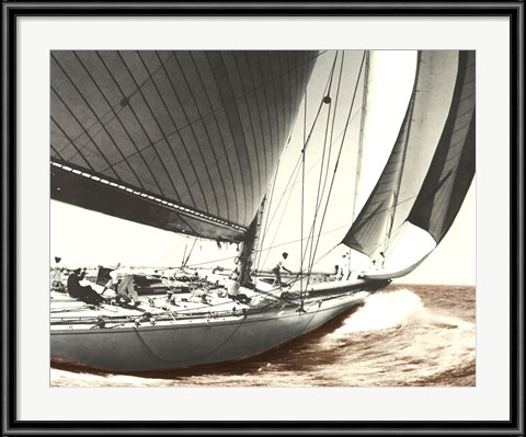 Framed Ranger 1937 Vintage Maritime Print