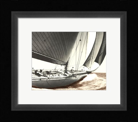 Framed Ranger 1937 Vintage Maritime Print