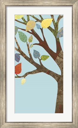 Framed Arbor Patterns II Print