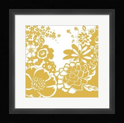 Framed Vibrant Tokyo Garden I Print