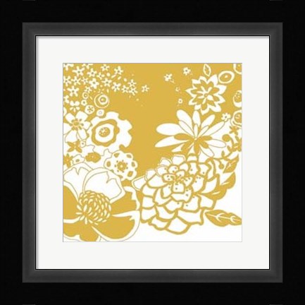 Framed Vibrant Tokyo Garden II Print