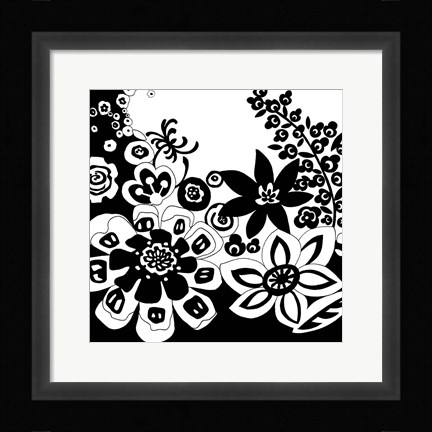 Framed Tokyo Garden VII Print