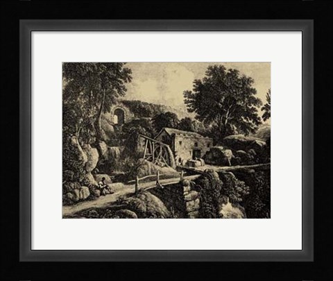 Framed Wensley Mill Print