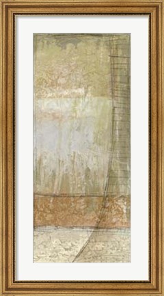 Framed Iron and Lace II Print