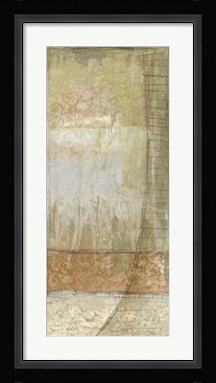 Framed Iron and Lace II Print