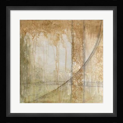 Framed Iron and Lace III Print