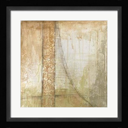 Framed Iron and Lace IV Print