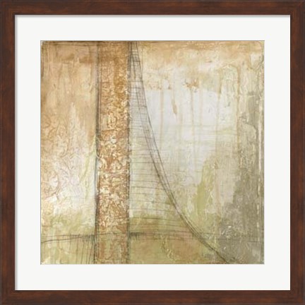 Framed Iron and Lace IV Print